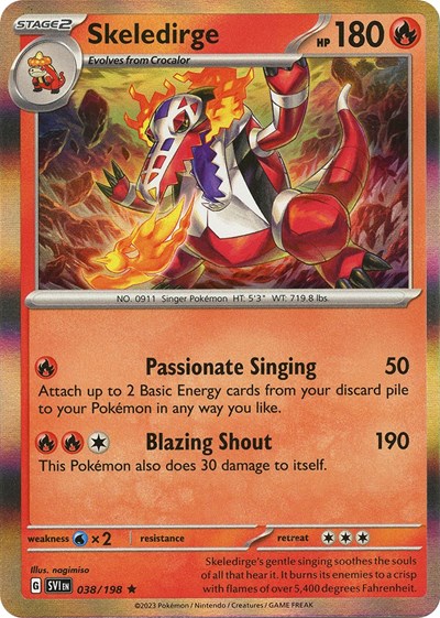 SVI: Skeledirge (Holofoil)