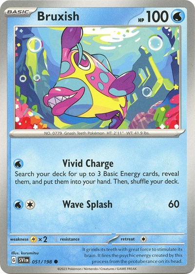 SVI: Bruxish (Reverse Holofoil)