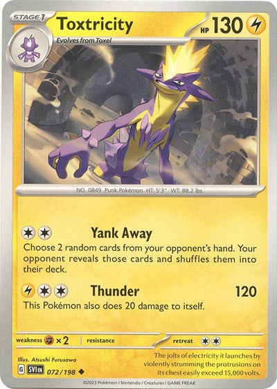 SVI: Toxtricity (Reverse Holofoil)
