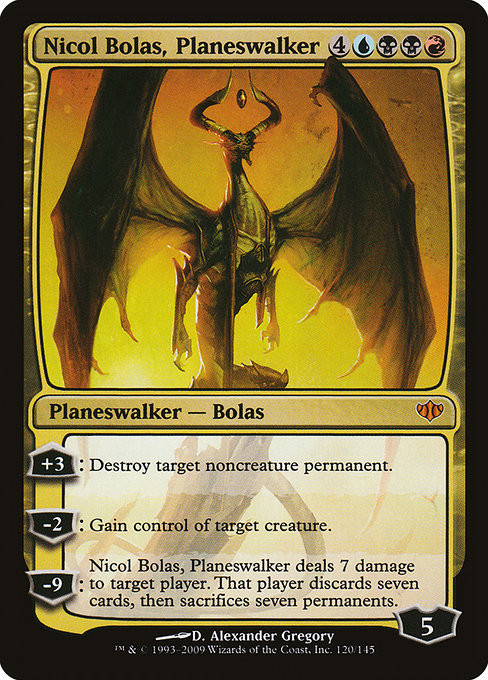 CON: Nicol Bolas, Planeswalker (Foil)