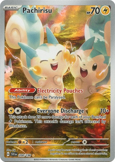SVI: Pachirisu - 208/198 (Holofoil)