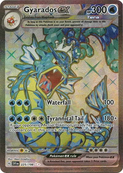 SVI: Gyarados ex - 225/198 (Holofoil)