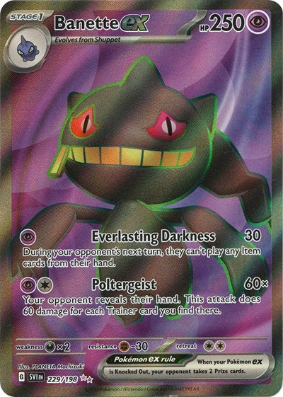 SVI: Banette ex - 229/198 (Holofoil)