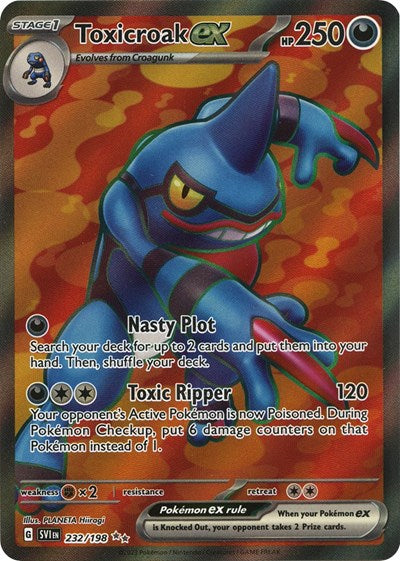 SVI: Toxicroak ex - 232/198 (Holofoil)