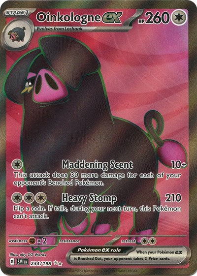 SVI: Oinkologne ex - 234/198 (Holofoil)