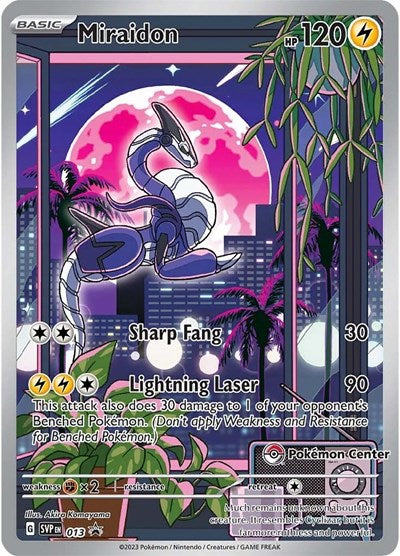 SVP: Miraidon - 013 (Pokemon Center Exclusive) (Holofoil)