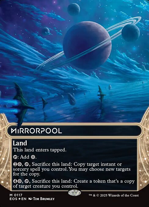EOS: Mirrorpool (0117) (Borderless) (Galaxy Foil)