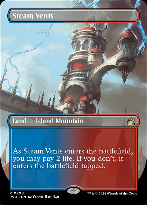 RVR: Steam Vents (Borderless) (Foil)