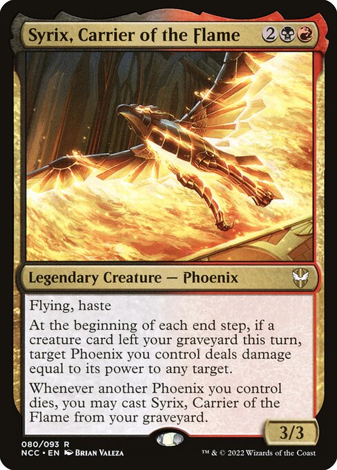 NCC: Syrix, Carrier of the Flame