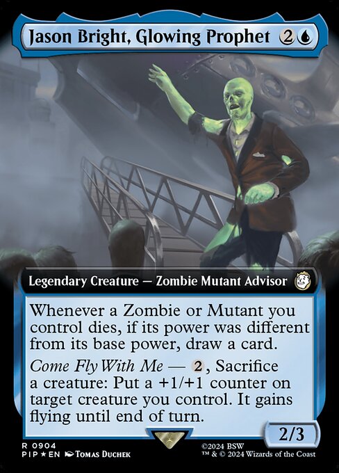 PIP: Jason Bright, Glowing Prophet (Extended Art) (Surge Foil)