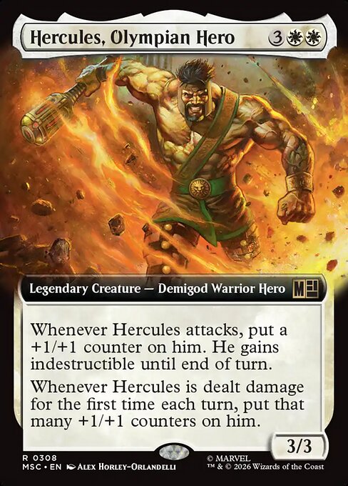 MSC: Hercules, Olympian Hero (Extended Art)