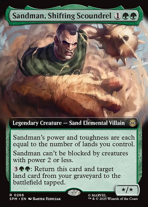 SPM: Sandman, Shifting Scoundrel (Extended Art) (Foil)