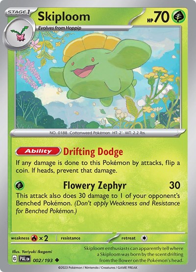 PAL: Skiploom (Reverse Holofoil)