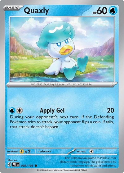 PAL: Quaxly - 049/193 (Reverse Holofoil)