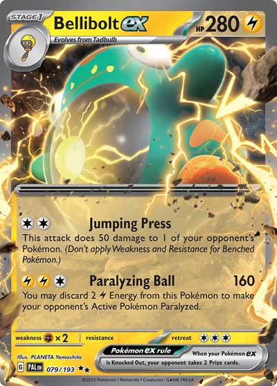 PAL: Bellibolt ex - 079/193 (Holofoil)