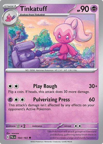 PAL: Tinkatuff - 104/193 (Reverse Holofoil)
