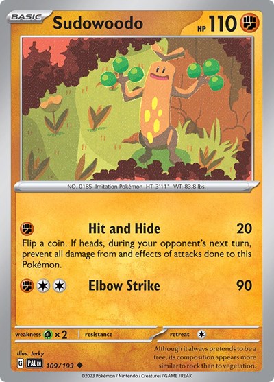 PAL: Sudowoodo