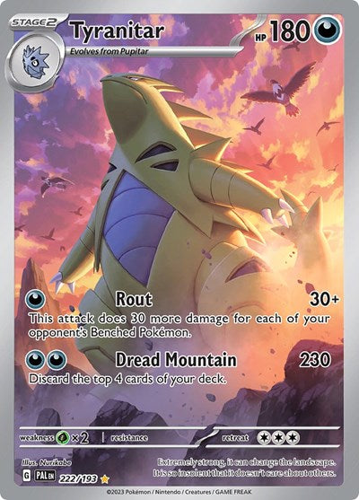 PAL: Tyranitar - 222/193 (Holofoil)