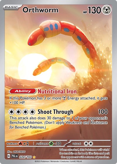 PAL: Orthworm - 224/193 (Holofoil)