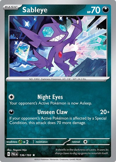 PAL: Sableye (Holofoil)