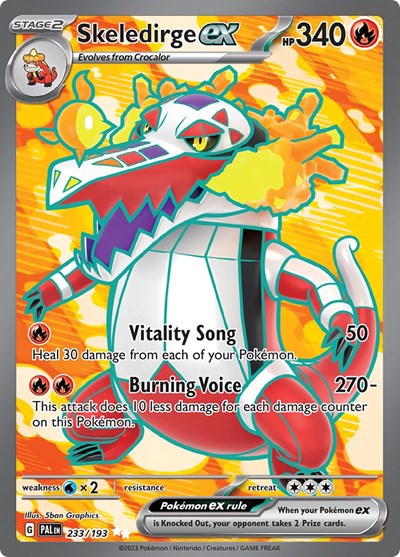 PAL: Skeledirge ex - 233/193 (Holofoil)