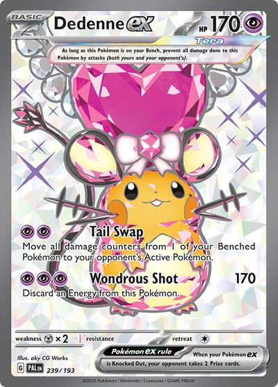 PAL: Dedenne ex - 239/193 (Holofoil)