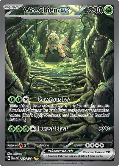 PAL: Wo-Chien ex - 257/193 (Holofoil)