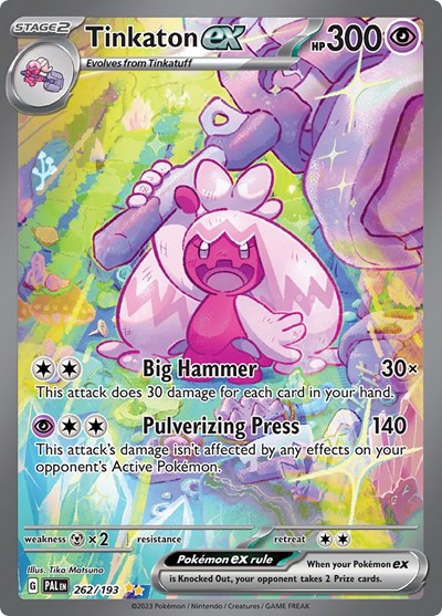 PAL: Tinkaton ex - 262/193 (Holofoil)