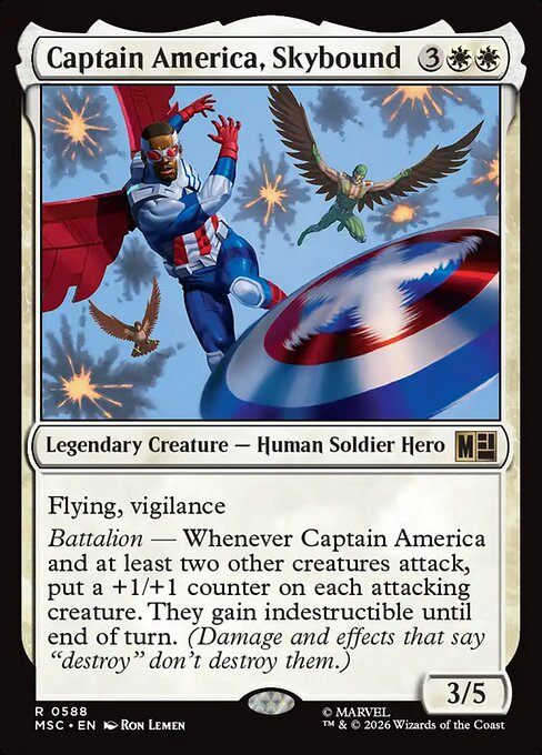 MSC: Captain America, Skybound (Foil)
