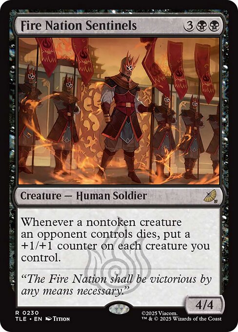 TLE: Fire Nation Sentinels (Foil)