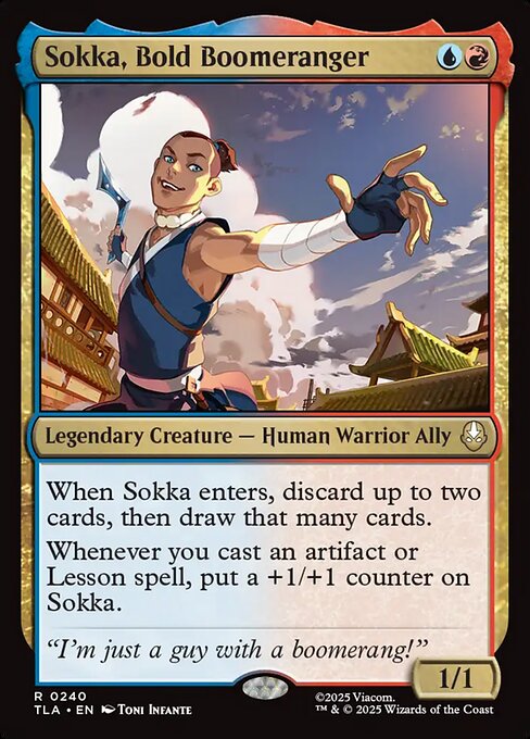 TLA: Sokka, Bold Boomeranger (Foil)