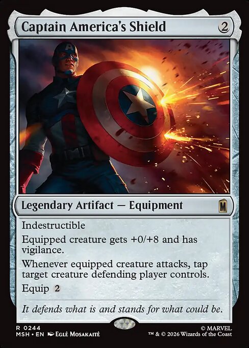 MSH: Captain America's Shield