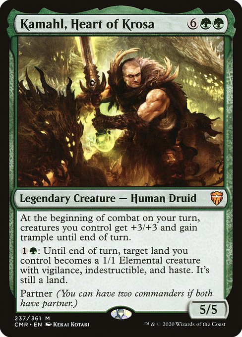 CMR: Kamahl, Heart of Krosa (Foil)