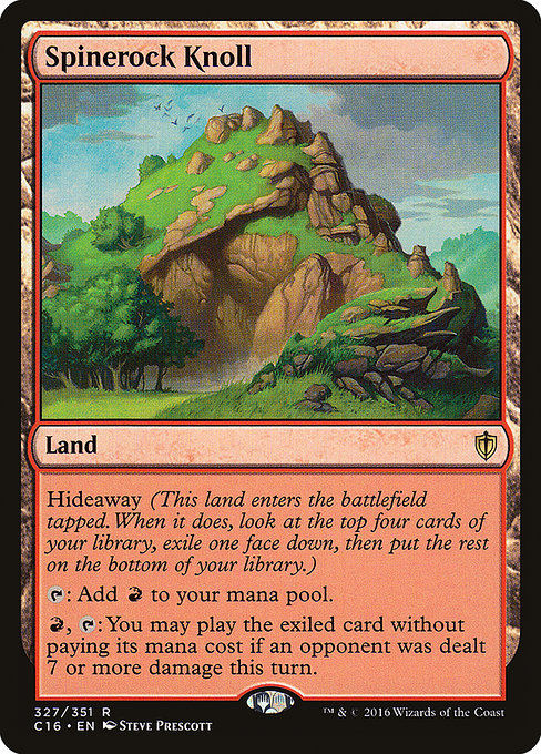 C16: Spinerock Knoll