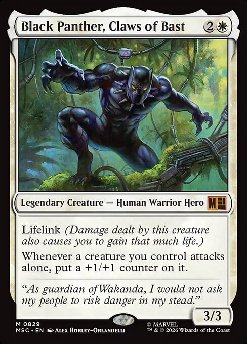MSC: Black Panther, Claws of Bast