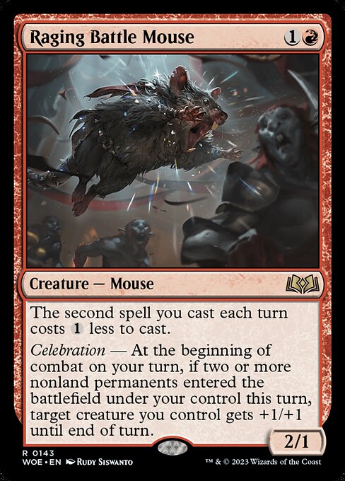 WOE: Raging Battle Mouse (Foil)