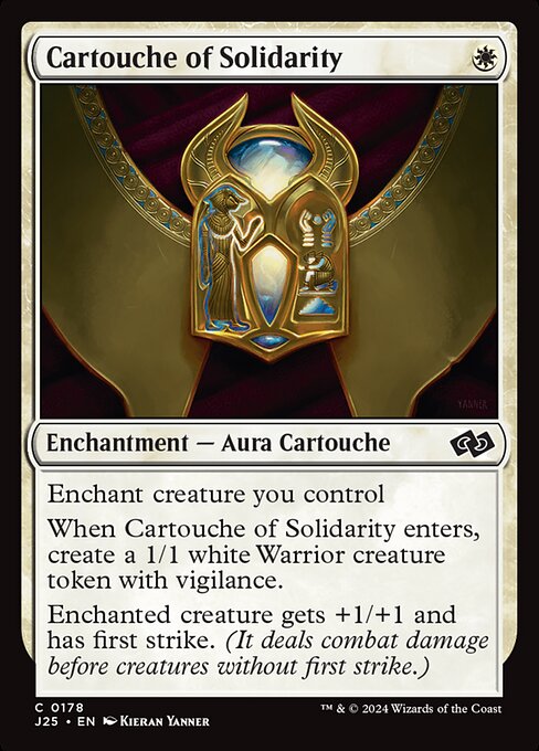 J25: Cartouche of Solidarity