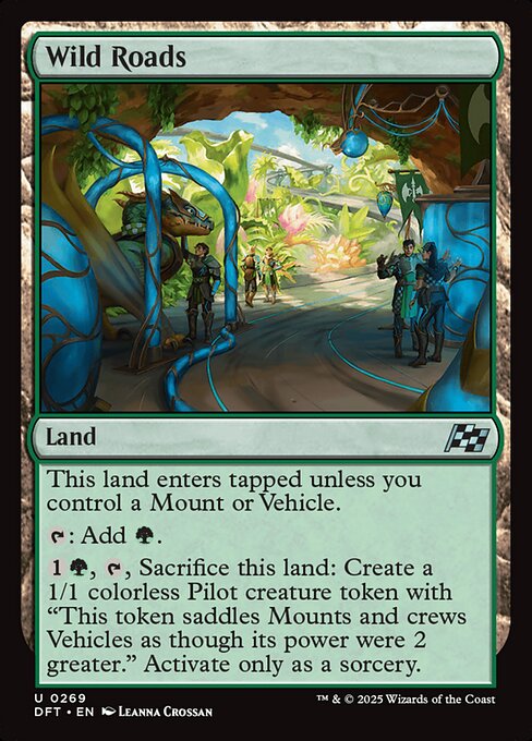 DFT: Wild Roads