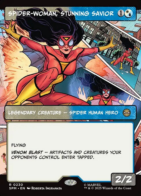 SPM: Spider-Woman, Stunning Savior (Borderless) (Foil)
