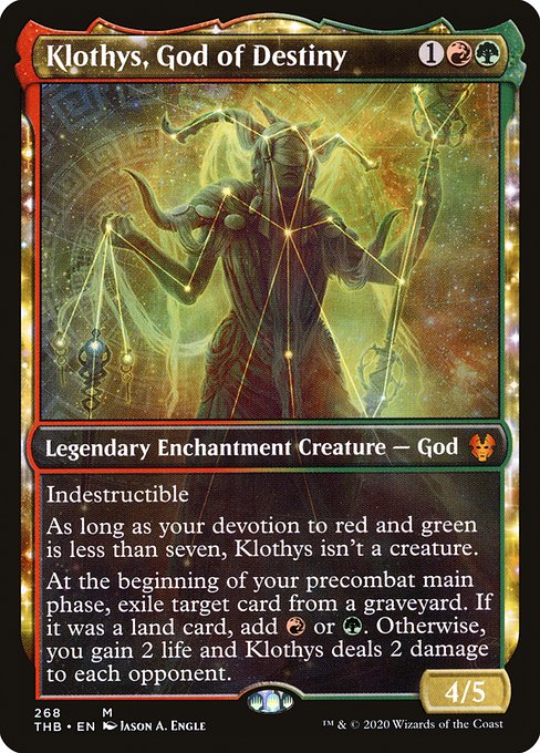 THB: Klothys, God of Destiny (Showcase) (Foil)