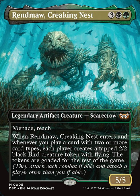 DSC: Rendmaw, Creaking Nest (Borderless) (Foil)