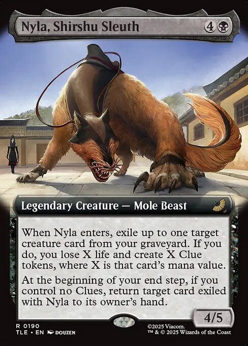 TLE: Nyla, Shirshu Sleuth (Extended Art) (Foil)