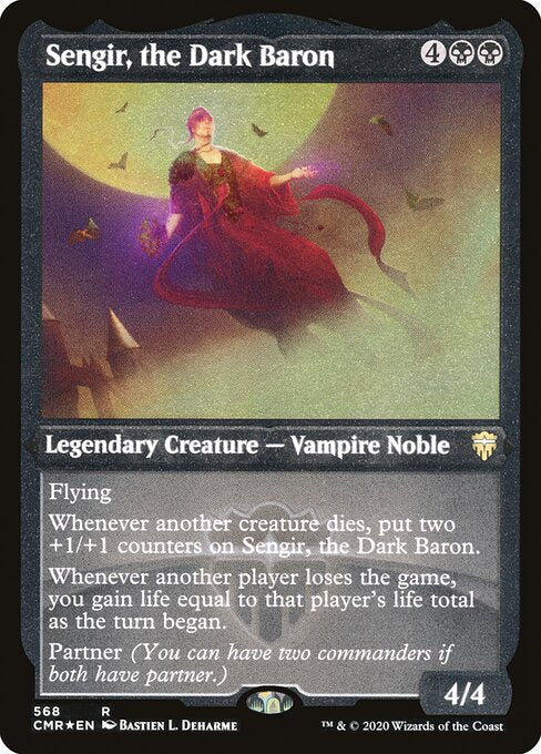CMR: Sengir, the Dark Baron (Foil Etched)