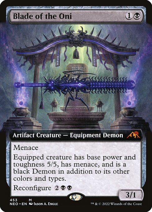 NEO: Blade of the Oni (Extended Art) (Foil)