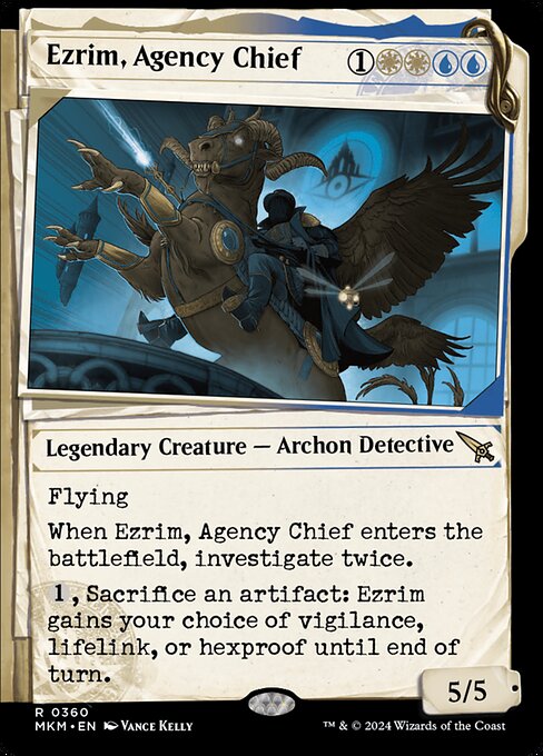 MKM: Ezrim, Agency Chief (Showcase) (Foil)
