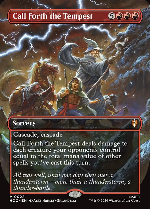 HOC: Call Forth the Tempest (Borderless)