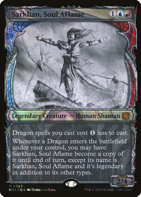MAT: Sarkhan, Soul Aflame (Halo Foil)