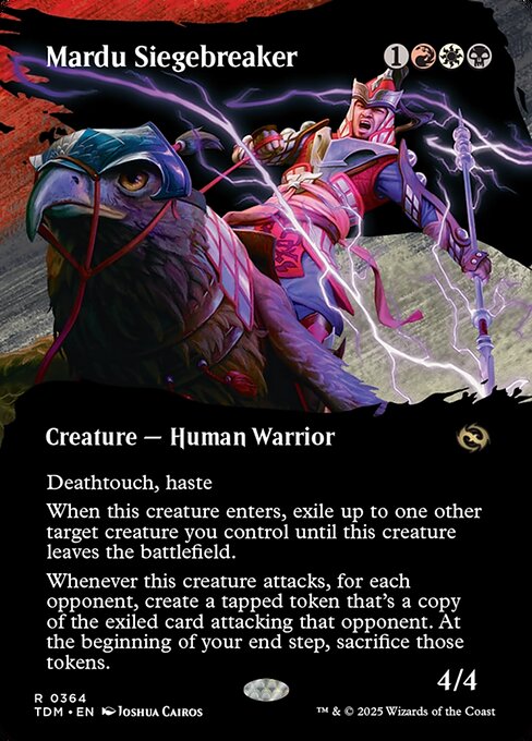 TDM: Mardu Siegebreaker (Borderless) (Foil)