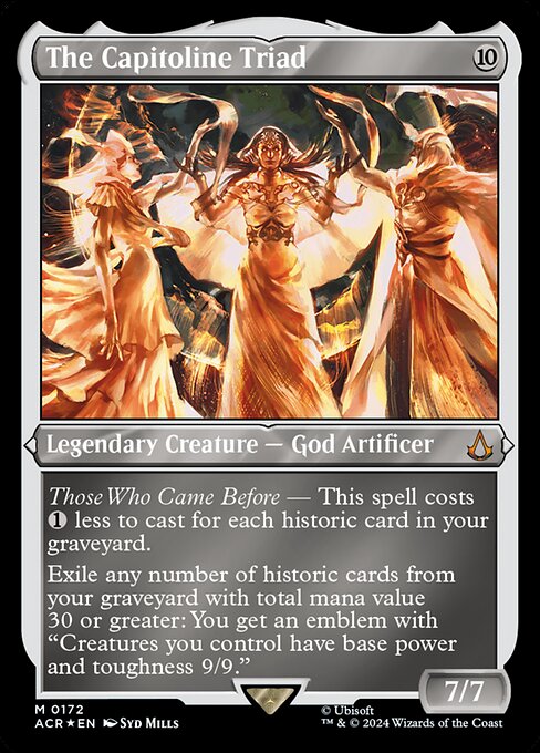 ACR: The Capitoline Triad (Foil Etched)
