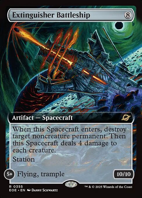 EOE: Extinguisher Battleship (Extended Art) (Foil)